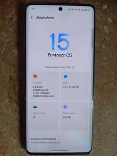 Vivo V30 5G 12/256 GB Condition 10 By 10.