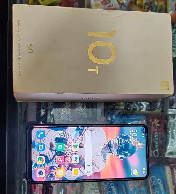 Xiaomi mi t10 good condition 8gb 128gb with box charger 1