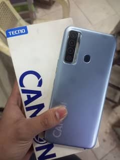 Tecno Camon 17 New condition 6GB 128GB Complete saman Pta approved