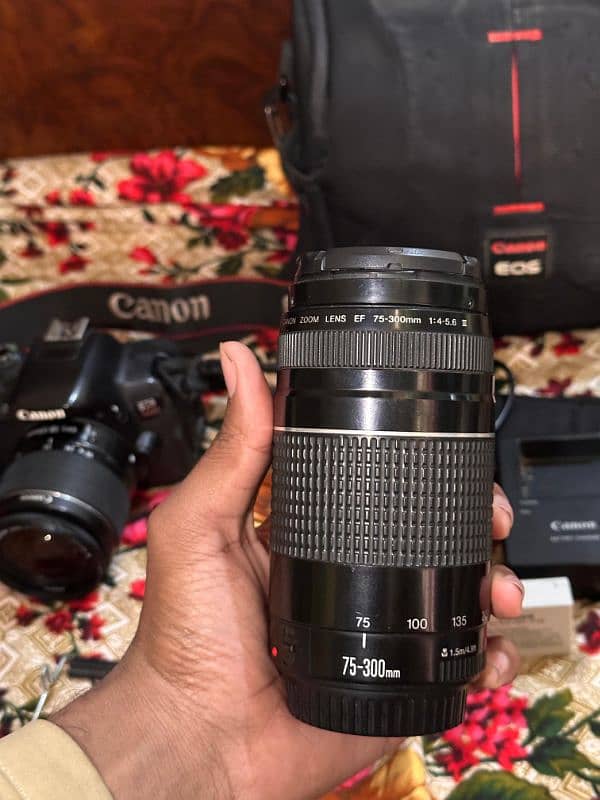 Canon camera 700D 2 lens hai sat all ok full Bake h 10