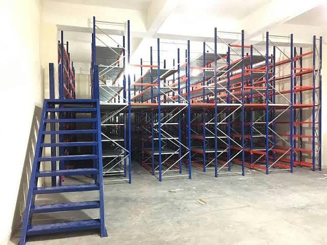 Racks Industrial | Warehouse Racks | Storage Racks | Mezzanine Floor 12