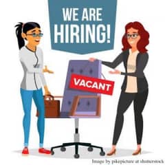 hiring a girl for marketing and coustmer services