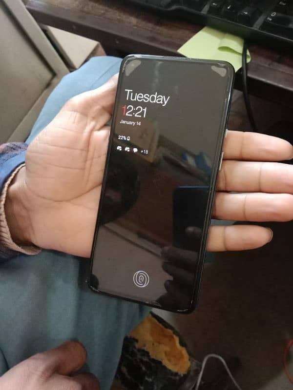 Oneplus 9 5g  dual sim with small line 0