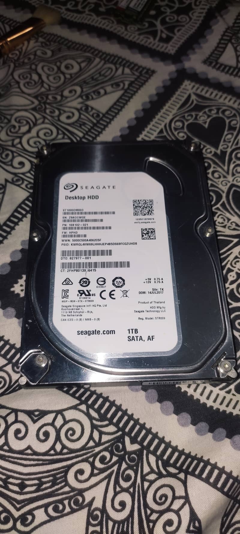 Seagate 1TB Desktop HDD Hard Drive (ST1000DM003) 0