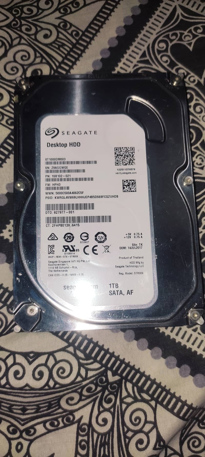 Seagate 1TB Desktop HDD Hard Drive (ST1000DM003) 2