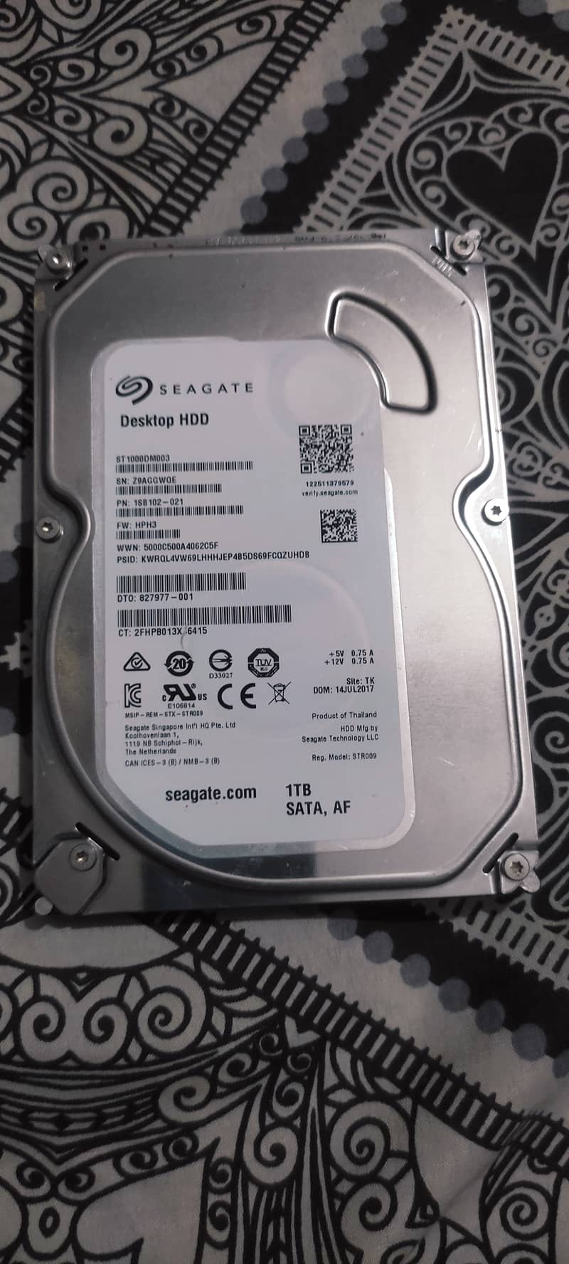 Seagate 1TB Desktop HDD Hard Drive (ST1000DM003) 3