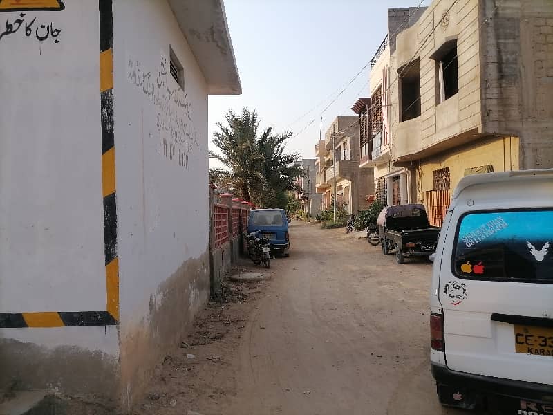 Prime Location In State Bank Of Pakistan Housing Society Of Karachi, A 120 Square Yards Residential Plot Is Available 1