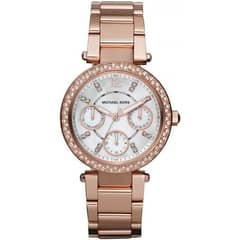 MICHEAL KORS Parker Multi function Rose Gold-Tone ladies watch MK 5616