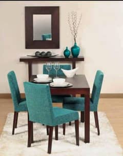 Title : dining table,wooden dining table 6chairs dining table,