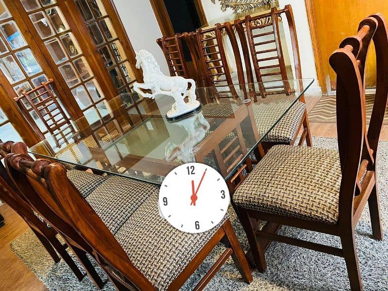 Title : dining table,wooden dining table 6chairs dining table, 1