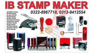 Stamp maker ,Visiting Cards, Flex Printing ,Stickers,Mug/ Tshirt Print