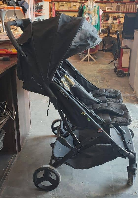 2 prams single seater and double seater 4