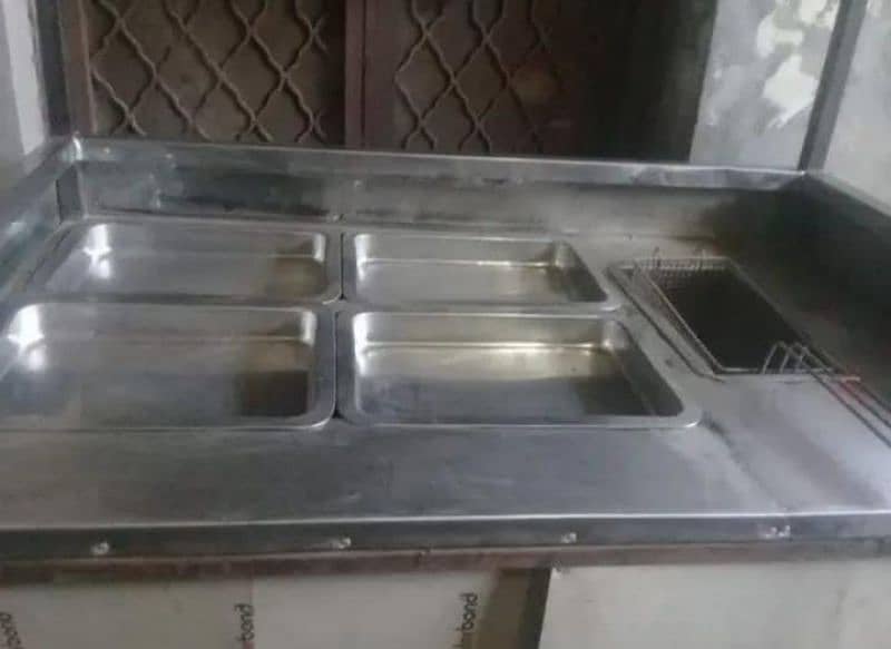 Fryer counter for sale at low price 0