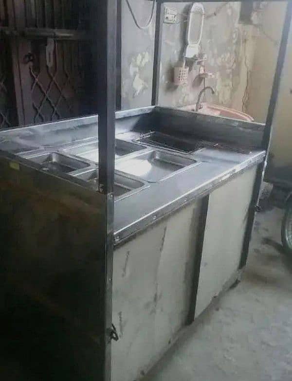 Fryer counter for sale at low price 2