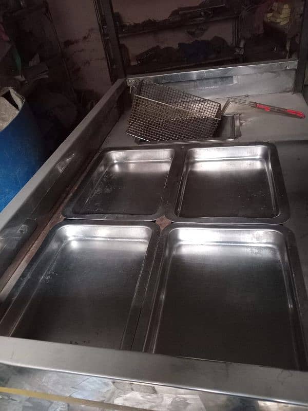 Fryer counter for sale at low price 3