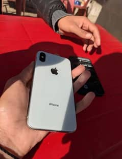 iPhone X pta approved with original box WtsApp no:03199658106