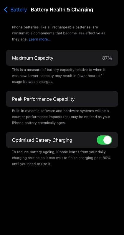 iPhone 11 10/10 candition h 87 battery health h 5