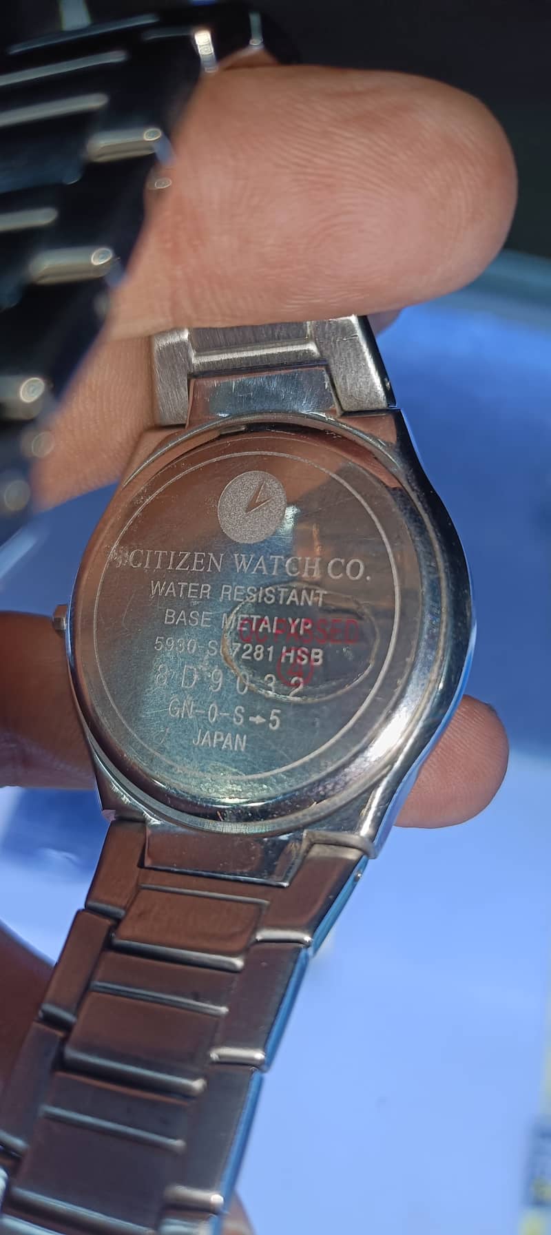 Citizen watch Original silver addition Japan 3