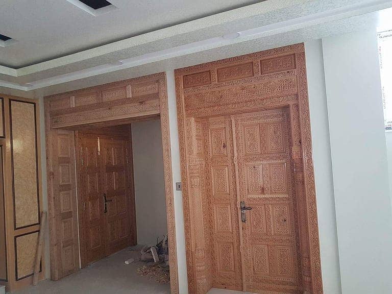 door/wood doors for sale/Wardrobs/Carpenter/Cupboard/wooden door solid 9