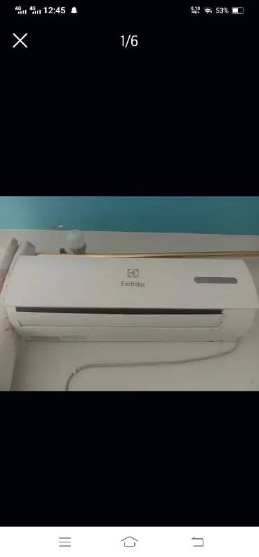 Electrolux 1 ton AC condition 10/9 0