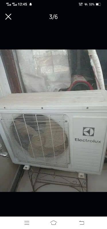 Electrolux 1 ton AC condition 10/9 3