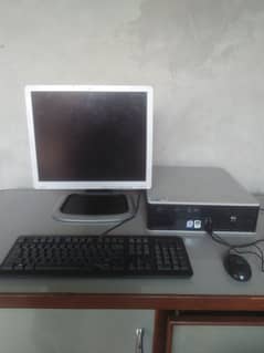 Hp Core 2 duo CPU + Hp 19 inch LCD Urgent for Sale