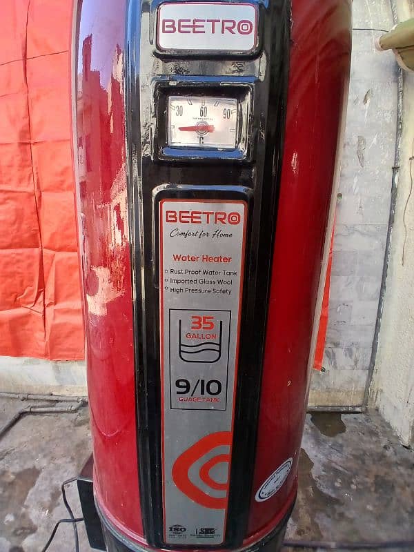 Gyser Betro Dual Gas and Electric Auto Ignition. 4