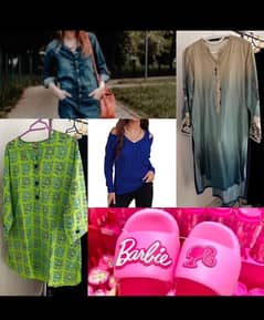 Bundle deal / shirt-sweater-slippers-jumpsuit