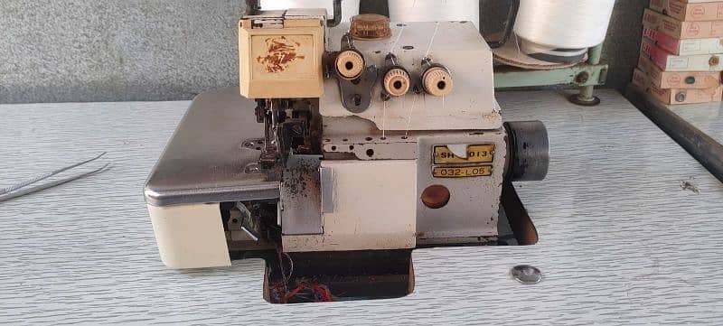 Kaaj Overlock Button machine (geniun) Model Kaaj 781 Juki 2