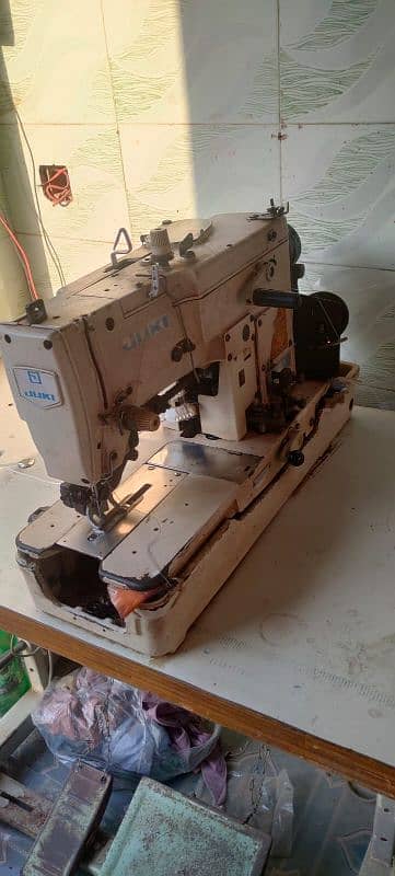 Kaaj Overlock Button machine (geniun) Model Kaaj 781 Juki 7