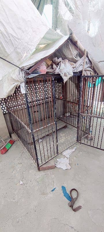 Dog cage and extra doors 0