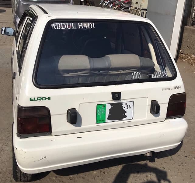 Suzuki Mehran VX 2014 9