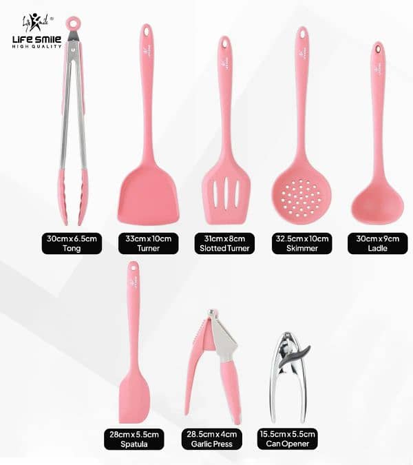 LIFESMILE TOOL-16 STONE SOFT TOUCH KITCHEN TOOL SET 3