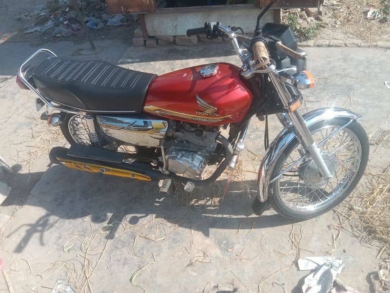 Honda cg125 self start new brand 1