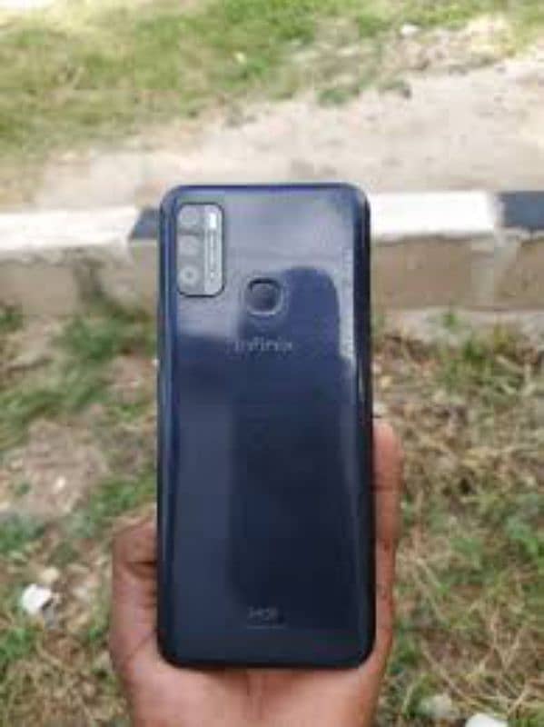 infinix hot9 play 4+64 condition 10 10 only mobile 4