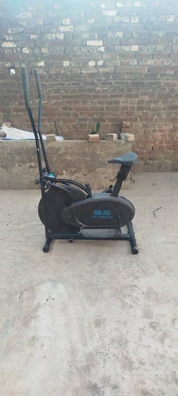 Elliptical Cycle Airbike 1