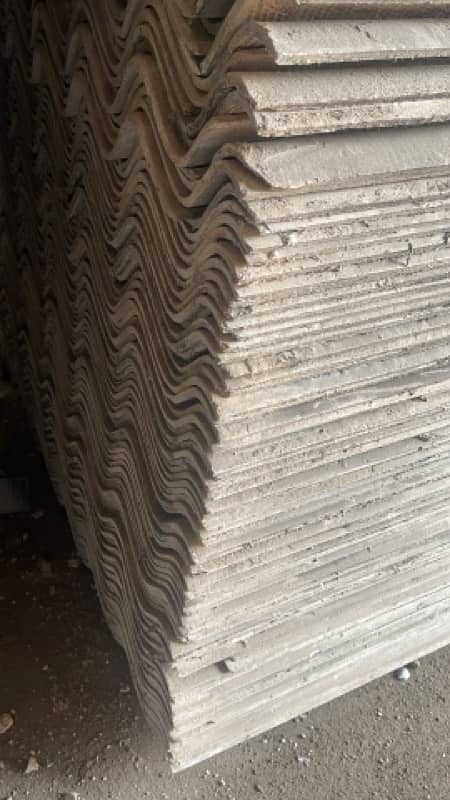 old cement sheet 6 fit available now in whole sale price 1