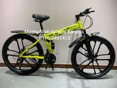 New Foldable MTB size 26 Special Edition Bicycle sports imported 2025