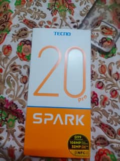 tecno spark 20 pro box pack