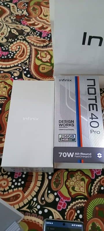 Infinix note 40 pro 24/256 4