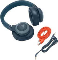 JBL E65BTNC Blue Wireless Over-Ear Noise Cancell