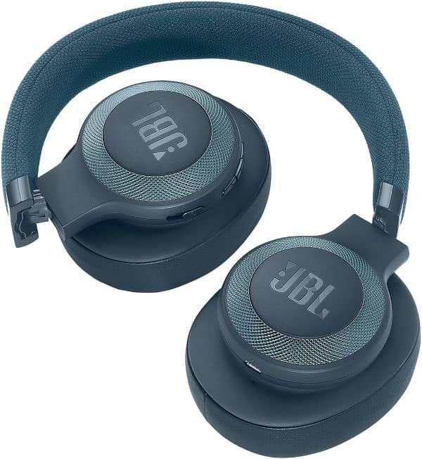 JBL E65BTNC Blue Wireless Over-Ear Noise Cancell 1