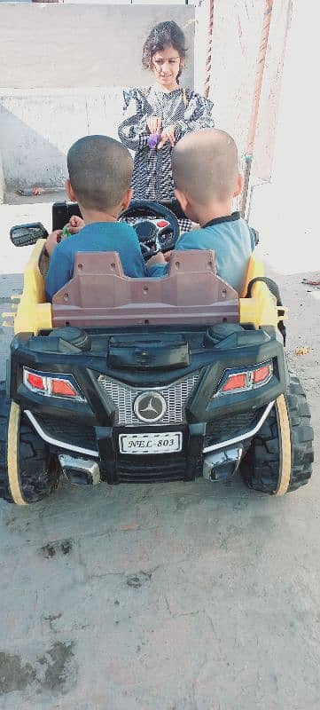 kids electric car  motor jeep 2