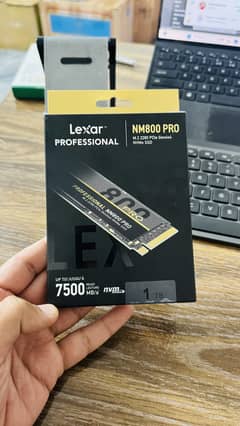 NVMe M2 SSD Lexar NM800 PRO PCIe Gen4x4 1TB Read Max 7500MB/s