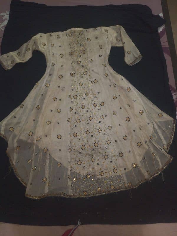 Gold beige Ghagra 1