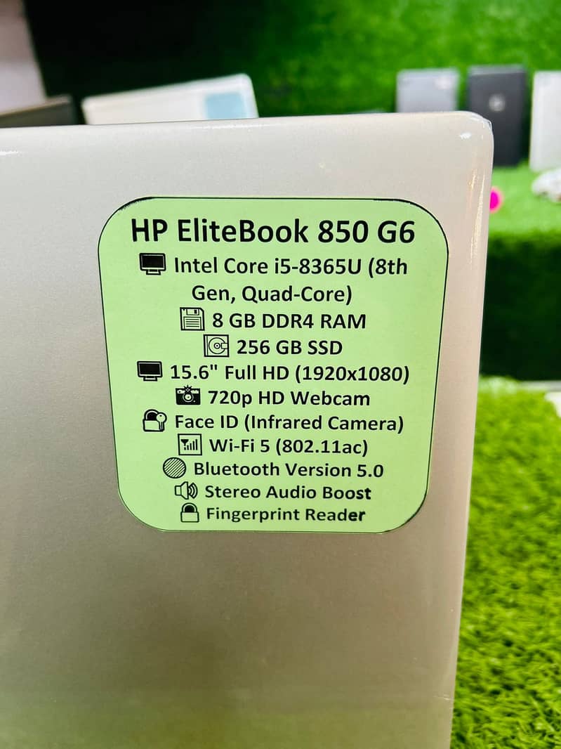 HP EliteBook 850 G6 | Core i5 8th Gen | 8GB RAM | 256GB NVMe SSD  Pr 10