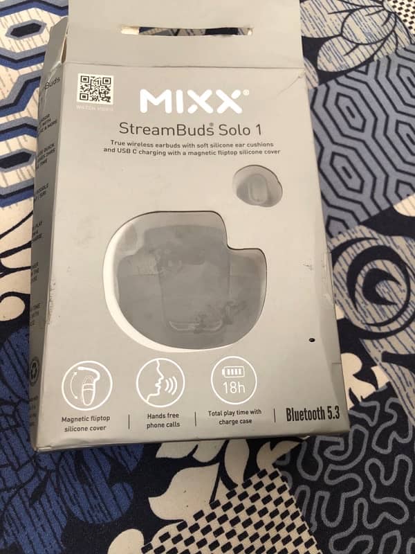 Mixx StreamBuds Solo 1 True Wireless Earphones 0