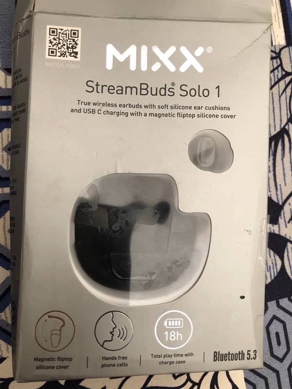 Mixx StreamBuds Solo 1 True Wireless Earphones 1