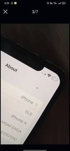 iphone x 256gb bypass original all berry 77%  black colour