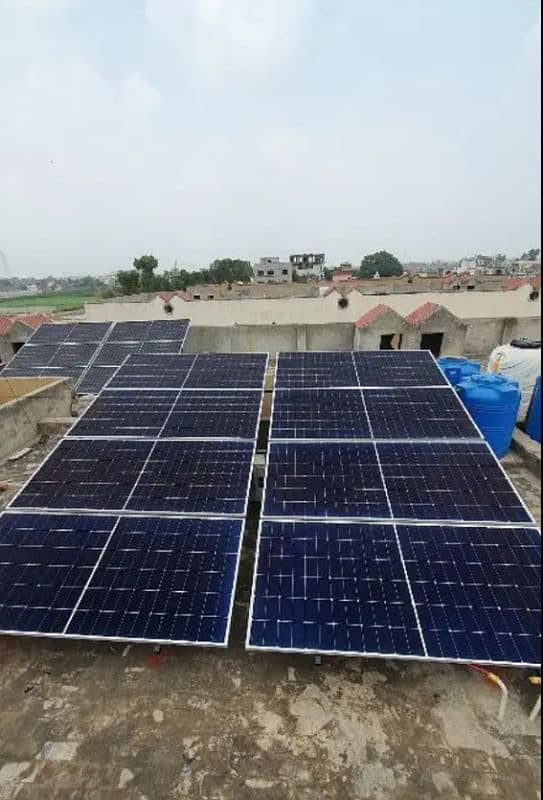 solar  installation 1 ya 2 panels b install krwanynk liye rabta kryn 1